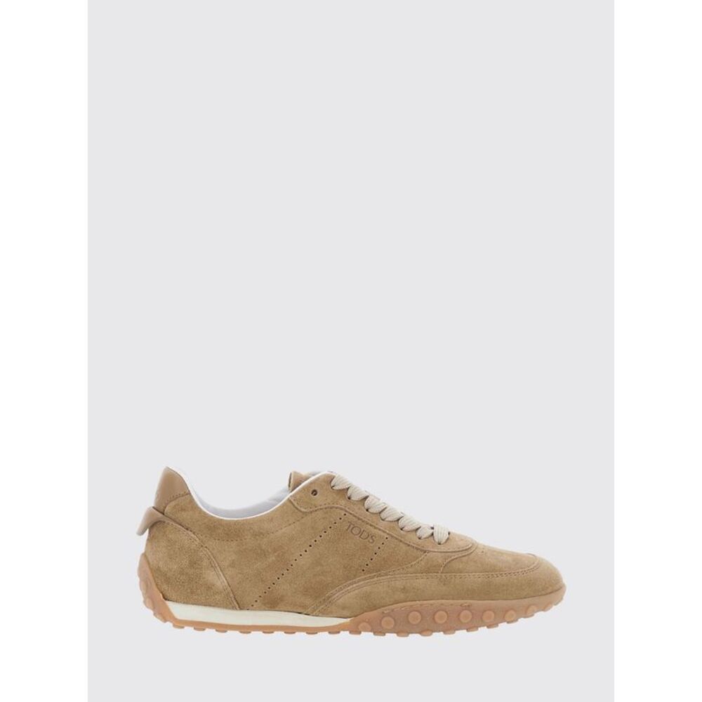 Tod's Women Suede Calfskin Low Top Trainers Tod's With Pebbled Sole